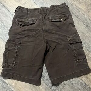 Men's OP Dark Brown Cargo Shorts Size 32